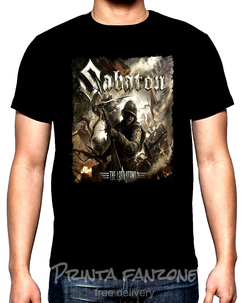 T-SHIRTS Sabaton, The last stand, men's t-shirt, 100% cotton, S to 5XL